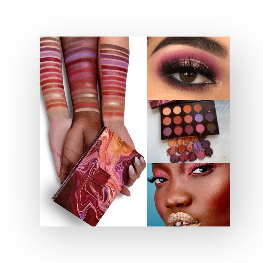 new Hipdot ☺︎︎ Zion Eye Palette ☺︎︎ Red Orange Purple Shimmer ☺︎︎ 15 Colors - Picture 15 of 16